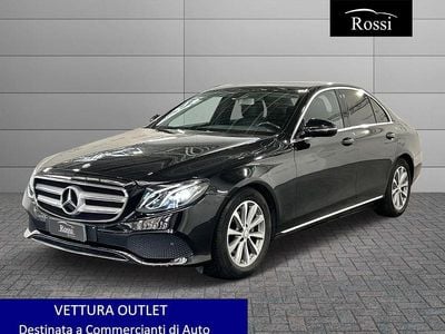 Usata Mercedes E220 Business 195 CV (143 kW) 2017 Nero Berlina