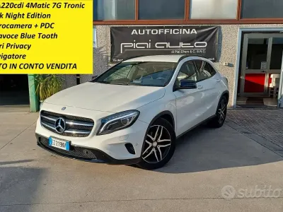 Usata Mercedes GLA220 170 CV (125 kW) 2015 Bianco SUV