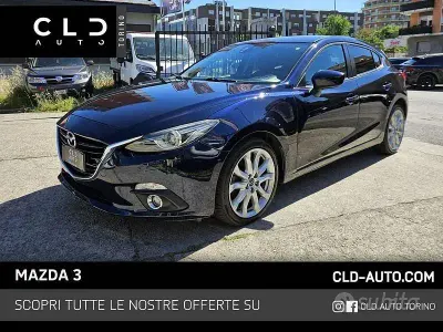 Usata Mazda 3 Exceed 150 CV (110 kW) 2016 Bluazzurro Berlina