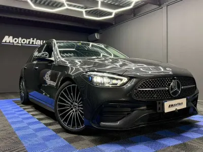 Usata Mercedes C220 AMG Line Premium Plus 197 CV (144 kW) 2023 Nero Station wagon
