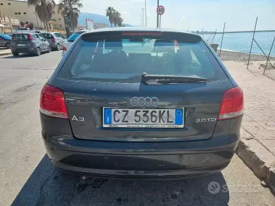 Usata Audi A3 140 CV (102 kW) 2006 Nero Utilitaria