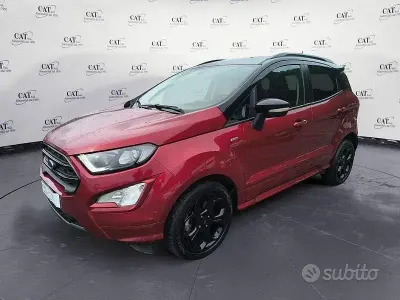 Usata Ford Ecosport ST-Line 101 CV (74 kW) 2018 Rosso SUV