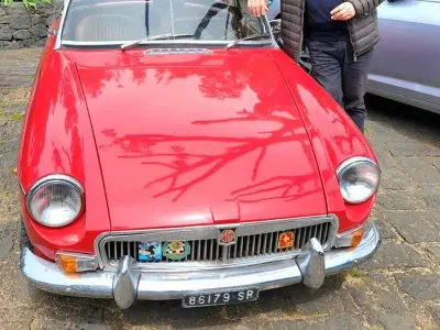 Usata MG B 95 CV (69 kW) 1970 Rosso Cabrio