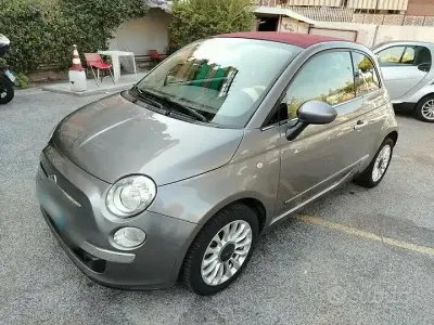 Usata Fiat 500C Pop 69 CV (50 kW) 2014 Grigio Cabrio