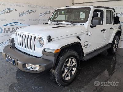 Usata Jeep Wrangler Sahara 200 CV (147 kW) 2020 Bianco(met.) SUV