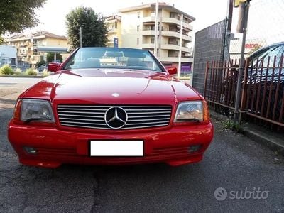Usata Mercedes SL500 320 CV (235 kW) 1993 Rosso Cabrio