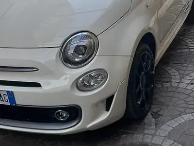 Usata Fiat 500S 69 CV (50 kW) 2019 Bianco Cabrio
