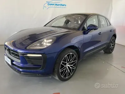 Usata Porsche Macan Sport 265 CV (194 kW) 2022 Blu SUV