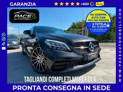 Usata Mercedes C220 Premium 194 CV (142 kW) 2018 Grigio metallizzato Utilitaria