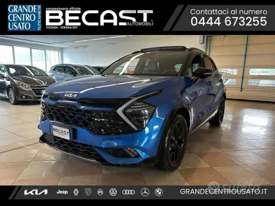 Usata Kia Sportage GT-Line 179 CV (131 kW) 2022 Blu metallizzato SUV