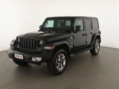 Usata Jeep Wrangler Unlimited Sahara 200 CV (147 kW) 2020 Nero SUV