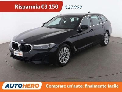 Usata BMW 520 190 CV (139 kW) 2021 Nero Station wagon
