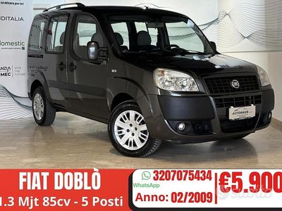 Usata Fiat Doblò 85 CV (62 kW) 2009 Grigio Monovolume