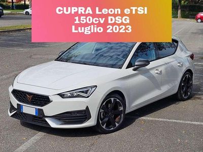 Usata Cupra Leon 150 CV (110 kW) 2023 Bianco Berlina