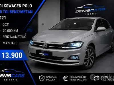 Usata VW Polo Highline 90 CV (66 kW) 2020 Grigio Utilitaria
