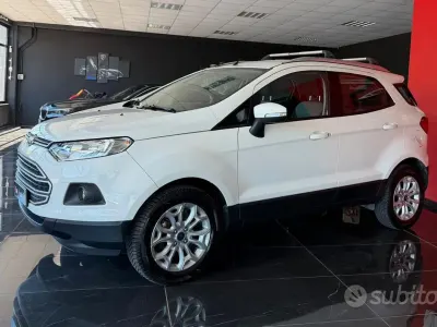 Usata Ford Ecosport Titanium 125 CV (91 kW) 2018 Bianco SUV