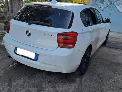 Usata BMW 116 Efficient Dynamics 2014 Bianco Utilitaria