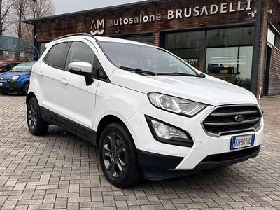 Usata Ford Ecosport S 125 CV (91 kW) 2018 Bianco SUV