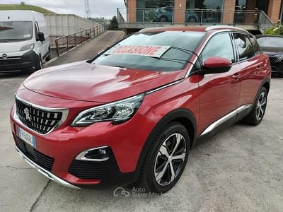 Usata Peugeot 3008 Allure 131 CV (96 kW) 2018 Rosso Station wagon