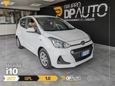 Usata Hyundai i10 Classic 67 CV (49 kW) 2017 Bianco Utilitaria
