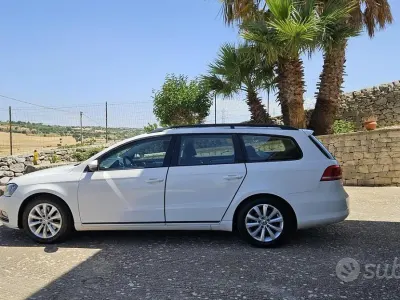 Usata VW Passat 105 CV (77 kW) 2014 Bianco Station wagon