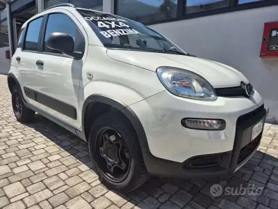 Usata Fiat Panda 4x4 S 86 CV (63 kW) 2019 Bianco Utilitaria