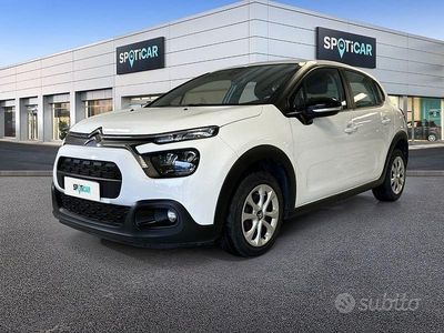 Bianco Usata 2022 Citroën C3 Feel Furgone | 8650 € (Ottimo prezzo)