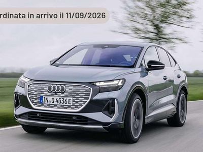 Usata Audi Q4 e-tron Advanced 77 kW (105 CV) 2023 Argento SUV