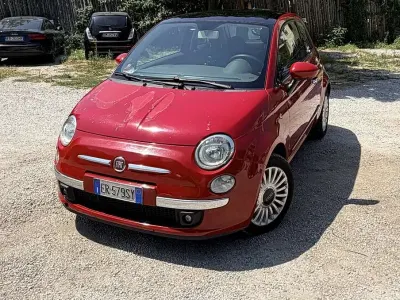 Usata Fiat 500 Lounge 95 CV (69 kW) 2013 Rosso Utilitaria