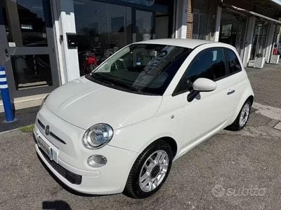 Usata Fiat 500 Lounge 69 CV (50 kW) 2009 Bianco Cabrio