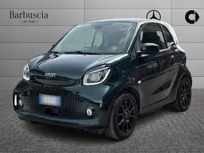 Usata Smart ForTwo Coupé Prime 60 kW (82 CV) 2021 Verde Utilitaria