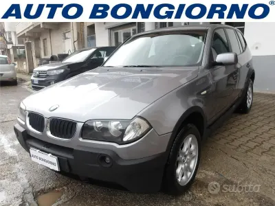 Usata BMW X3 Efficient Dynamics 150 CV (110 kW) 2006 Grigio SUV