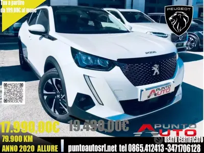 Usata Peugeot 2008 Allure 102 CV (75 kW) 2020 Bianco SUV