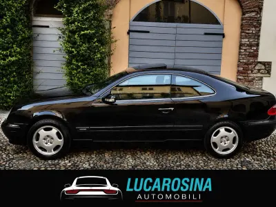 Usata Mercedes CLK200 Elegance 163 CV (119 kW) 2002 Nero Coupé