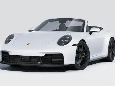 Nuova Porsche 911 Carrera 4S 480 CV (353 kW) 2026 Grigio ghiaccio metallizzato/capote nera Coupé