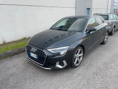 Usata Audi A3 150 CV (110 kW) 2020 Grigio Berlina