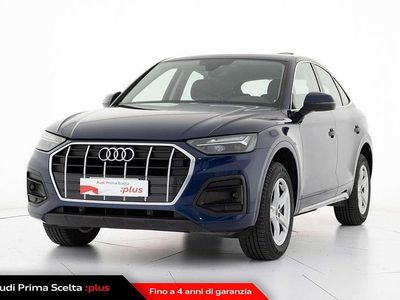 Usata Audi Q5 Advanced 204 CV (150 kW) 2021 Blu/azzurro SUV