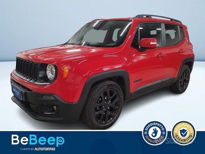 Usata Jeep Renegade Limited 120 CV (88 kW) 2017 Rosso metallizzato SUV