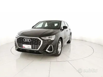 Usata Audi Q3 Sportback S-Line 150 CV (110 kW) 2020 Nero SUV