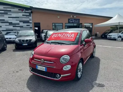 Usata Fiat 500 Lounge 69 CV (50 kW) 2017 Rosso Utilitaria