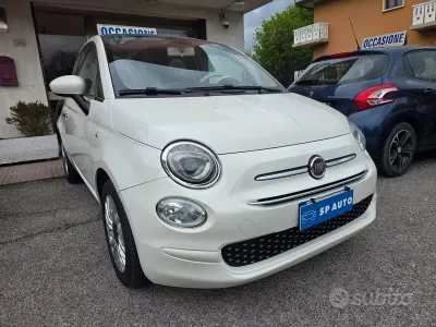Usata Fiat 500 69 CV (50 kW) 2018 Bianco Utilitaria