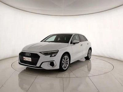 Usata Audi A3 Advanced 150 CV (110 kW) 2023 Bianco Berlina