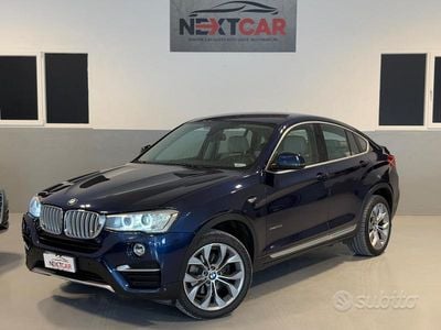 Usata BMW X4 xLine 190 CV (139 kW) 2017 Blu SUV