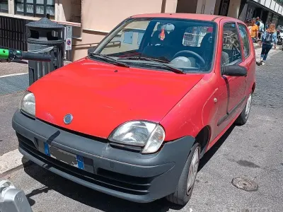 Usata Fiat Seicento 2004 Rosso Utilitaria