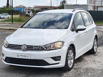 Usata VW Golf Sportsvan Executive 115 CV (84 kW) 2017 Bianco Monovolume