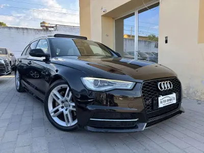 Usata Audi A6 S-Line 218 CV (160 kW) 2015 Nero Station wagon