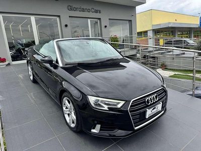 Usata Audi A3 Cabriolet Sport 116 CV (85 kW) 2018 Nero Cabrio