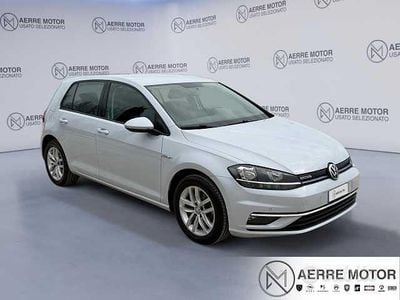 Usata VW Golf VII Highline 110 CV (80 kW) 2018 Bianco Berlina
