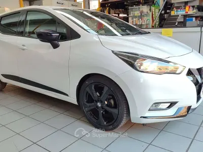 Usata Nissan Micra N-Connecta 90 CV (66 kW) 2017 Bianco Utilitaria