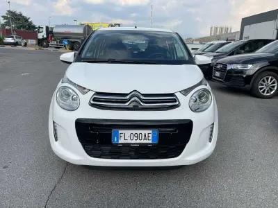 Usata Citroën C1 Shine 69 CV (50 kW) 2017 Bianco Utilitaria